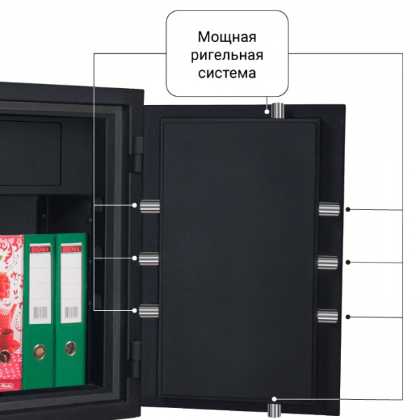 Сейф с биометрическим замком Royal Guard 64 Primary